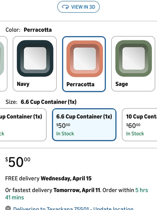 Caraway Rectangular Food Storage Container - Picture 3 of 4